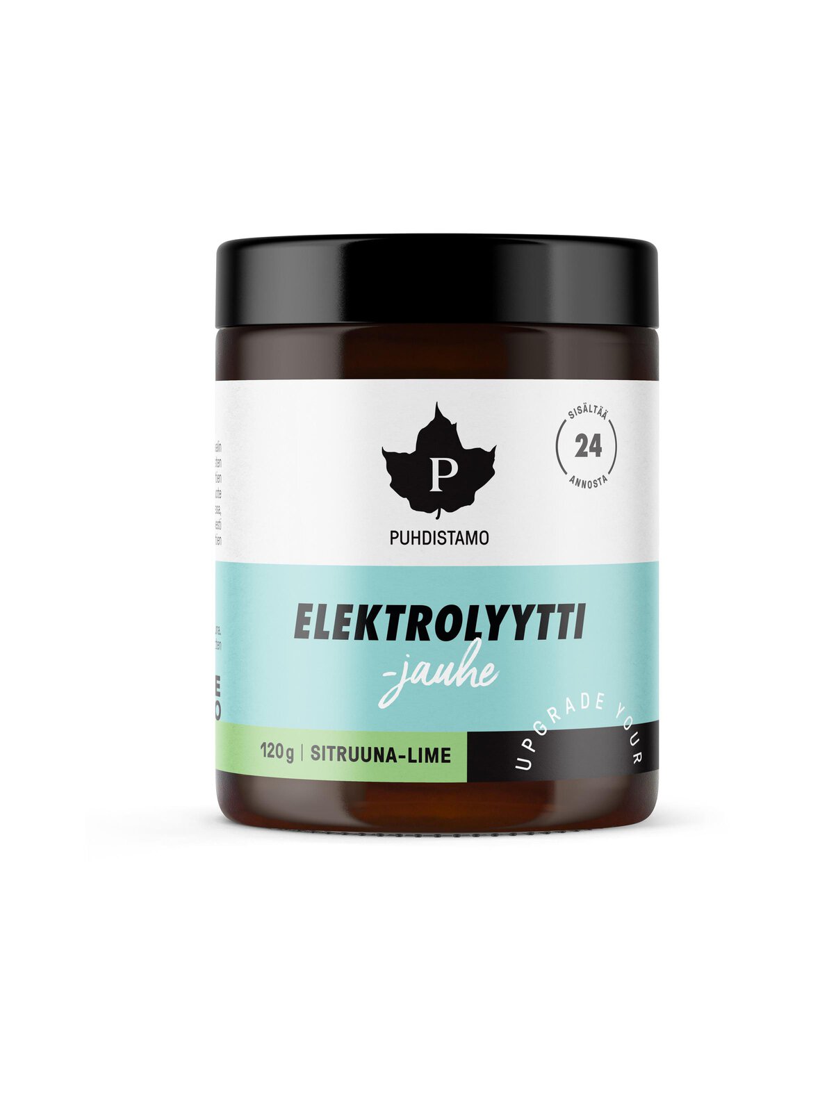 Sitruuna-lime -sokeriton elektrolyyttijauhe 120 g