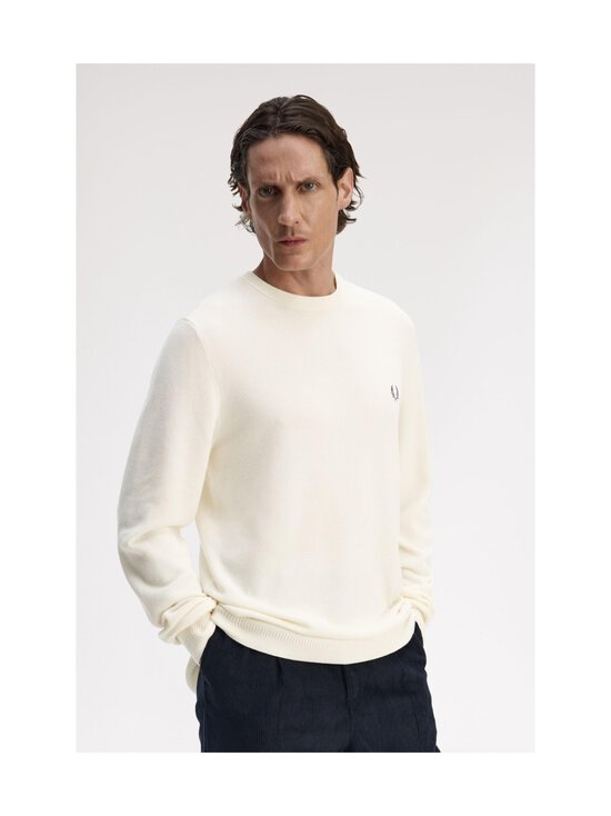 Fred Perry - Pique Stitch Jumper -paita - 560 ECRU | Stockmann - photo 5