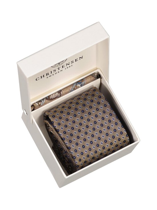 Amanda Christensen - Print & Pocket Square zīda kabatas lakats - 805 BEIGE | Stockmann - photo 4