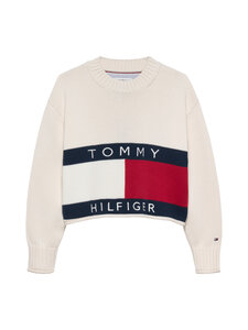 Tommy Hilfiger - Heritage Flag džemperis - YA8 IVORY SILK | Stockmann