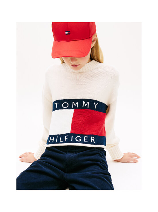 Tommy Hilfiger - Heritage Flag -neule - YA8 IVORY SILK | Stockmann - photo 6