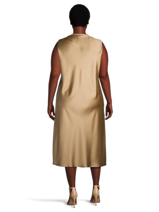 Marina Rinaldi - Ettore Satin -mekko - 006 CAMMELLO | Stockmann - photo 3