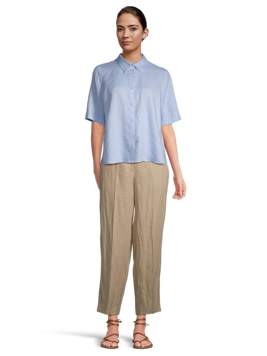 ESSENTIALS by Stockmann - Alma-pellavapaitapusero - LT.BLUE | Stockmann - photo 2