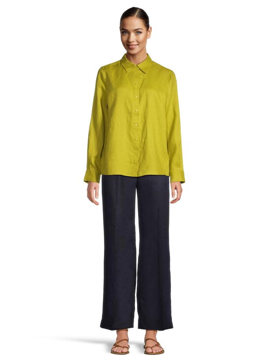 ESSENTIALS by Stockmann - Madeline lina blūze - LIME GREEN | Stockmann - photo 2