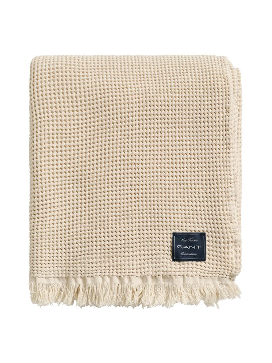 Gant Home - Cotton Waffle -torkkupeitto - 240 FADED BEIGE | Stockmann - photo 1