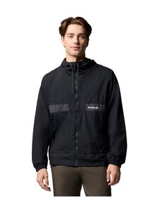 Columbia - Spire Valley Hooded Windbreaker -takki - 010 BLACK | Stockmann