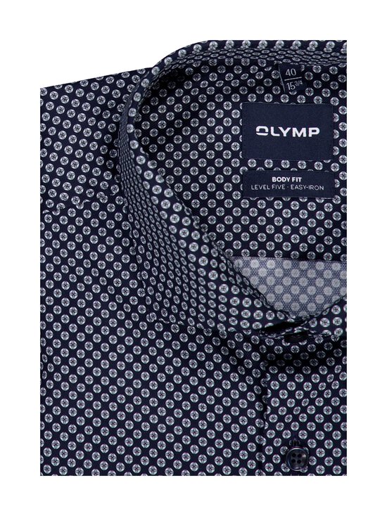 Olymp - BodyFit Dobby -kauluspaita, erikoispitkät hihat - 18 MARINE | Stockmann - photo 2