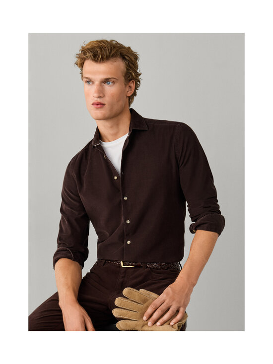 Hackett London - Smart Babycord krekls - 851 BROWN | Stockmann - photo 4