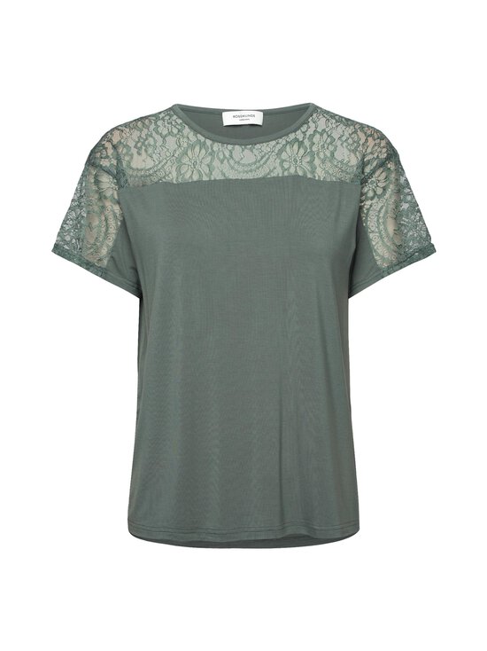 Rosemunde - RWBiarritz Lace t-paita - 086 BALSAM GREEN | Stockmann - photo 1