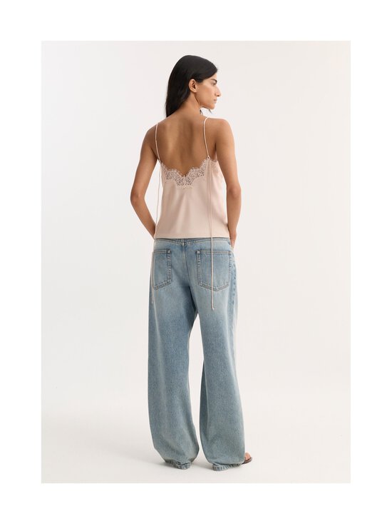 Róhe - Pitsikoristeltu silkkitoppi - 101_291 CREAM | Stockmann - photo 5