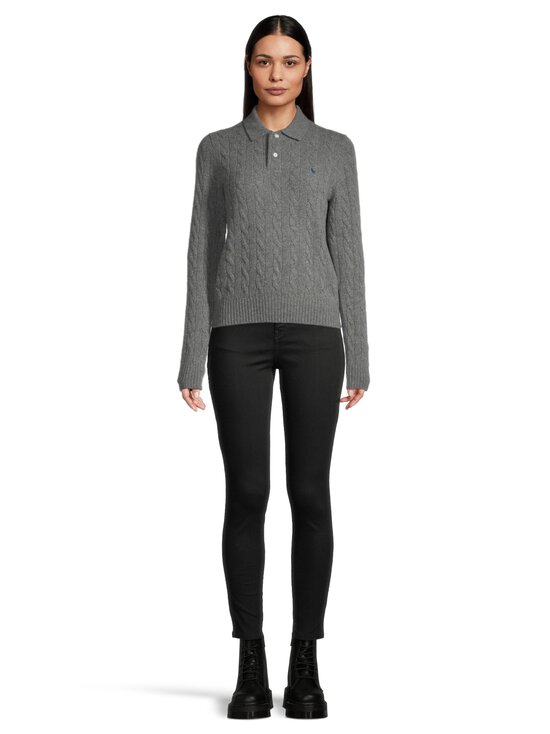 Polo Ralph Lauren - Sweater Pullover -palmikkoneule - FLANNEL GREY HEATHER | Stockmann - photo 2