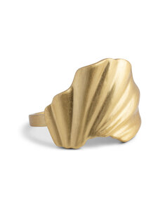 ENAMEL Copenhagen - Sõrmus Wave - GOLD PLATED | Stockmann