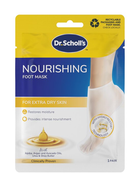 Dr.Scholl's - Nourishing 3 x Oil Foot Mask pēdu maska - NOCOL | Stockmann - photo 1