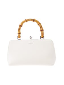 Jil Sander - Goji Mini Bamboo -laukku - 106 EGGSHELL | Stockmann