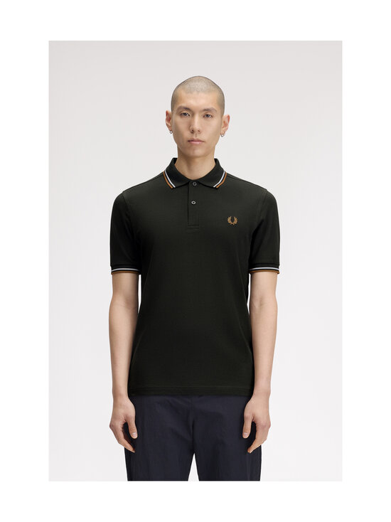 Fred Perry - Twin Tipped -pikeepaita - 78C NTGRN/DSKBL/DKCA | Stockmann - photo 3