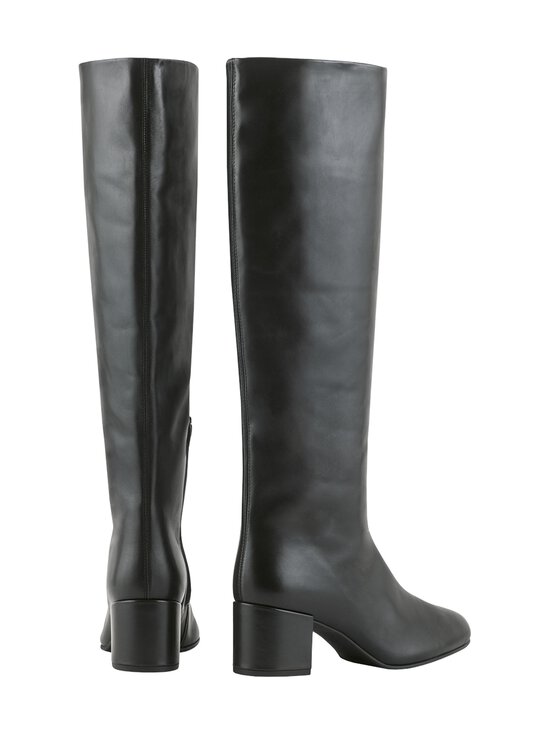 högl - Long Block Heel -nahkasaappaat - 0100 BLACK | Stockmann - photo 2