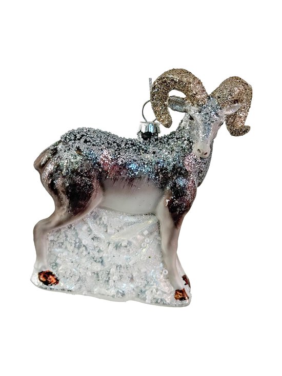 Shishi - Glass Ram -joulukoriste - SILVER | Stockmann - photo 1