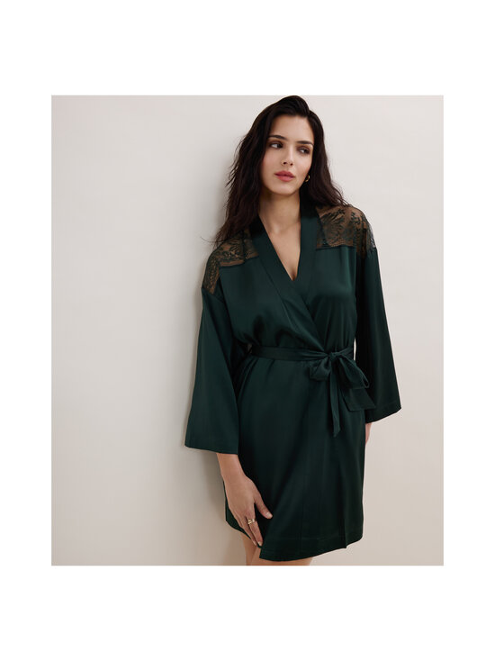 Aubade - Midnight Whisper zīda kimono halāts - MYSTERIOUS GREEN | Stockmann - photo 3