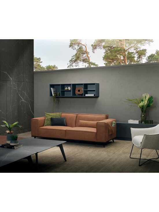 Furninova - Piemonte-sohva Bergamo Nature -nahka konjakki L 230 cm - BROWN | Stockmann - photo 5