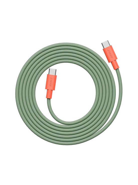 Avolt - Cable 1 USB C to USB C -latauskaapeli 2 m - GECKO BLOOM | Stockmann - photo 1