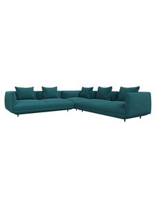 BoConcept - Salamanca-kulmasohva Napoli-kangas 2253 turkoosi L 328 cm - BLUE | Stockmann