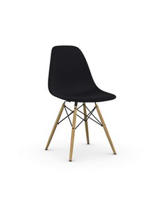 Vitra - Eames DSW RE -tuoli deep black/vaalea vaahtera - BLACK | Stockmann