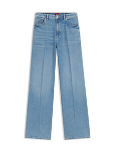 HUGO - Wide Leg džinsi - BRIGHT BLUE | Stockmann