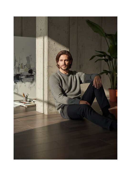 Selected - SlhRoss Structure Crew Neck -neule - BLACK DETAIL:MOONSTRUCK TWIST | Stockmann - photo 2