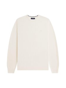 Fred Perry - Pique Stitch Jumper -paita - 560 ECRU | Stockmann