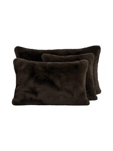 Haomy - Chamonix mākslīgās kažokādas spilvendrāna - 01 BRUN | Stockmann