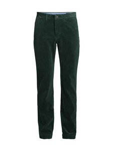 Polo Ralph Lauren - Stfbedfordp Flat Front -samettihousut - COLLEGE GREEN | Stockmann