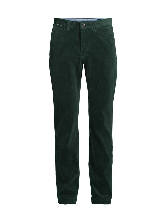 Polo Ralph Lauren - Stfbedfordp Flat Front -samettihousut - COLLEGE GREEN | Stockmann - photo 1