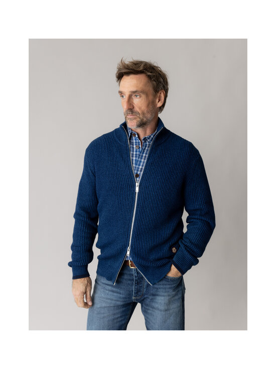 MOS MOSH - Kardigan MMGIan Zip - 460 INDIGO BLUE | Stockmann - photo 4