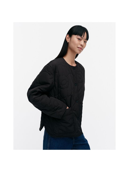 Marimekko - Kapseli Piirto Unikko stepēta jaka - 999 BLACK - photo 4 Marimekko - Kapseli Piirto Unikko stepēta jaka - 999 BLACK | Stockmann - photo 4