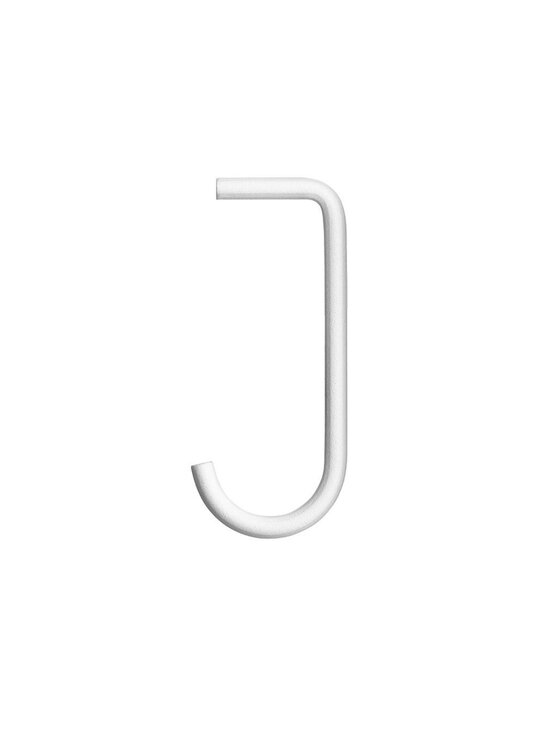 String Furniture - String-J-koukut metallihyllyyn 5 kpl valkoinen - WHITE | Stockmann - photo 1