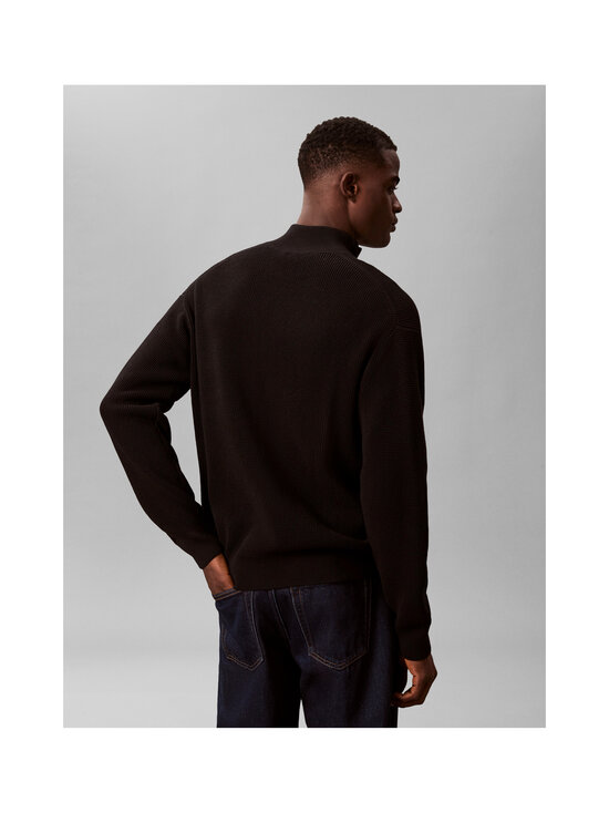 Calvin Klein Jeans - Ez Cotton Waffle Quarter -neule - UB1 BLACK | Stockmann - photo 2