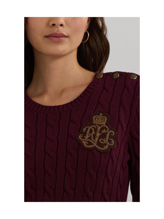 Lauren Ralph Lauren - Montiva-palmikkoneule - PINOT NOIR - photo 7 Lauren Ralph Lauren - Montiva-palmikkoneule - PINOT NOIR | Stockmann - photo 7