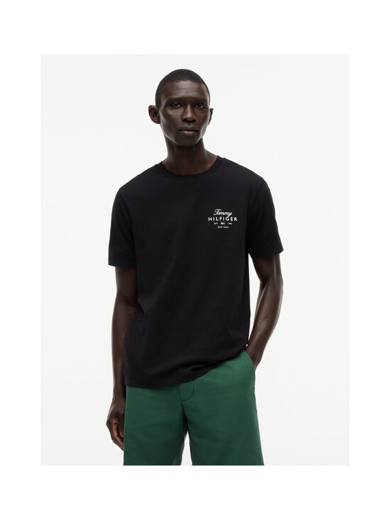 Tommy Hilfiger - Script Stack t-paita - BDS BLACK | Stockmann - photo 2