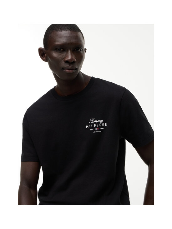 Tommy Hilfiger - Script Stack t-paita - BDS BLACK | Stockmann - photo 5