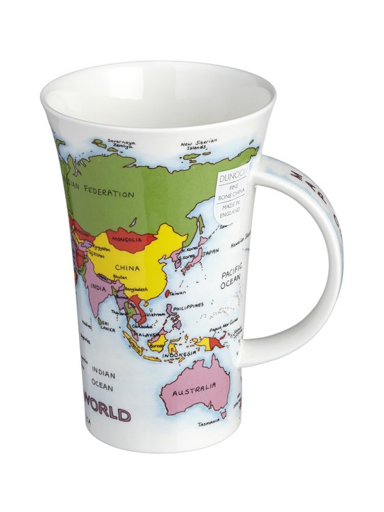Glencoe Map of the World -muki 500 ml