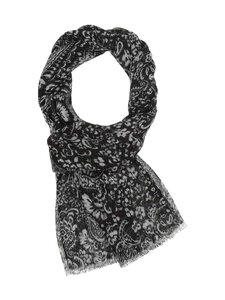 Fraas - Small Flower šalle 50 x 180 cm - 900 900 BLACK-WHITE Fraas - Small Flower šalle 50 x 180 cm - 900 900 BLACK-WHITE | Stockmann