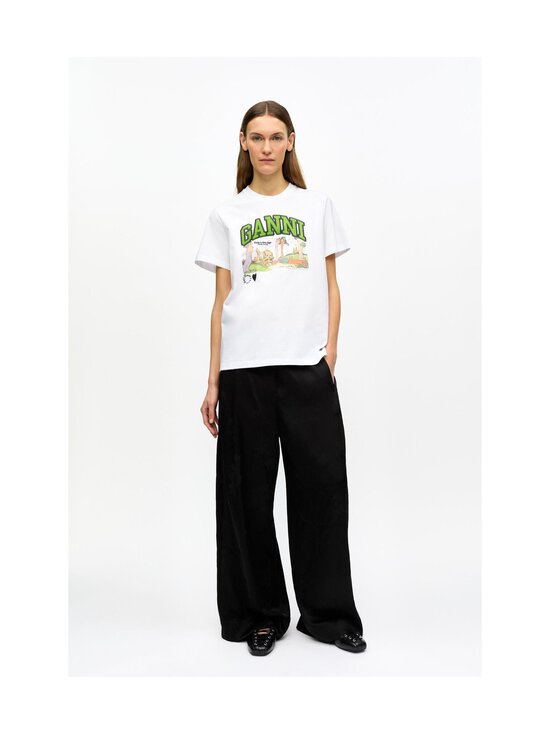 Ganni - Poppy C t-paita - 151 BRIGHT WHITE - photo 2 Ganni - Poppy C t-paita - 151 BRIGHT WHITE | Stockmann - photo 2