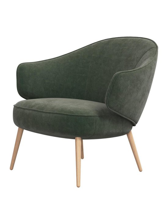 BoConcept - Charlotte-nojatuoli Ravello-kangas 3223 murrettu vihreä / tammi - GREEN | Stockmann - photo 3