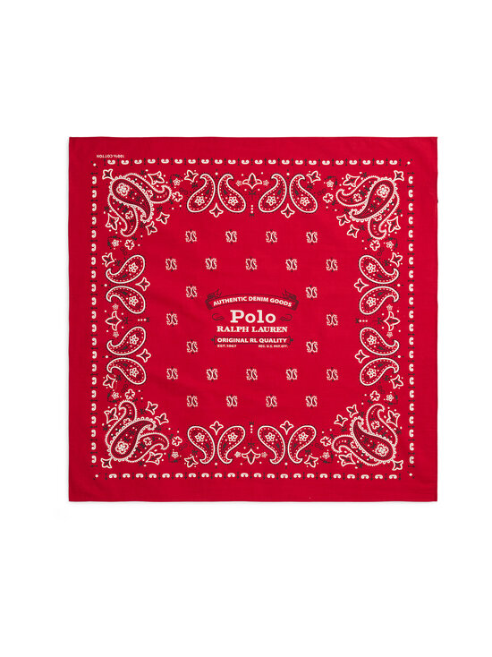 Polo Ralph Lauren - Classic Bandana -huivi - RL RED/ WHITE | Stockmann - photo 1
