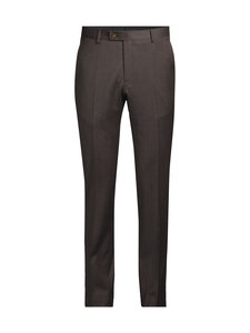 SAND Copenhagen - Craig Split Modern Fit uzvalka bikses - 280 DARK BROWN | Stockmann