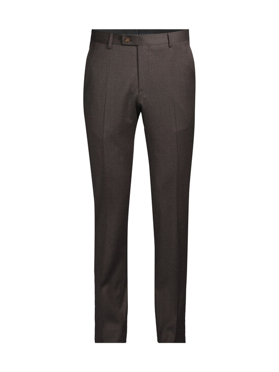 SAND Copenhagen - Craig Split Modern Fit uzvalka bikses - 280 DARK BROWN | Stockmann - photo 1