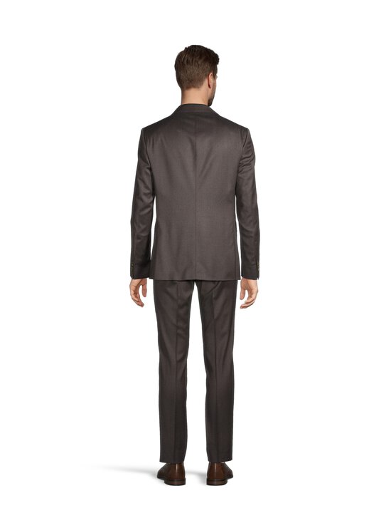 SAND Copenhagen - Craig Split Modern Fit uzvalka bikses - 280 DARK BROWN | Stockmann - photo 4