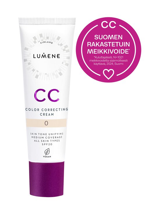 Lumene - CC Color Correcting -meikkivoide - 0 - photo 2 Lumene - CC Color Correcting -meikkivoide - 0 | Stockmann - photo 2