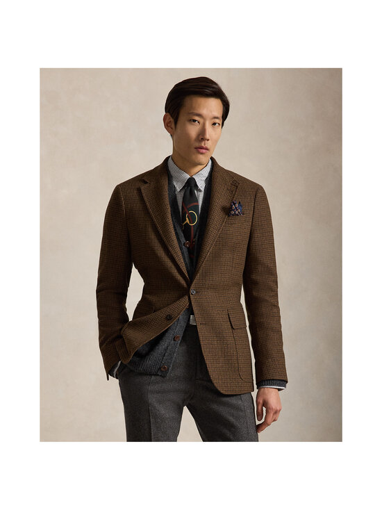 Polo Ralph Lauren - Woven Sport -bleiseri - 001 BROWN/OLIVE | Stockmann - photo 1