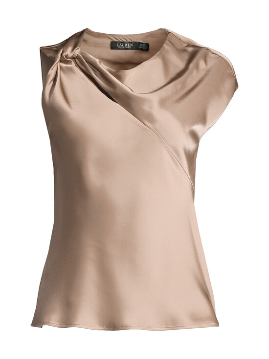 Lauren Ralph Lauren - Varrukateta satiinpluus Olindo - TAUPE BROWN - photo 1 Lauren Ralph Lauren - Varrukateta satiinpluus Olindo - TAUPE BROWN | Stockmann - photo 1
